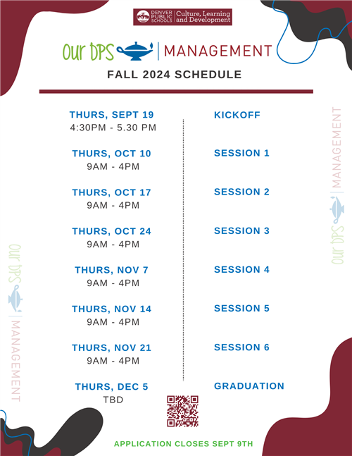 DPS Management (DPSM) Schedule 